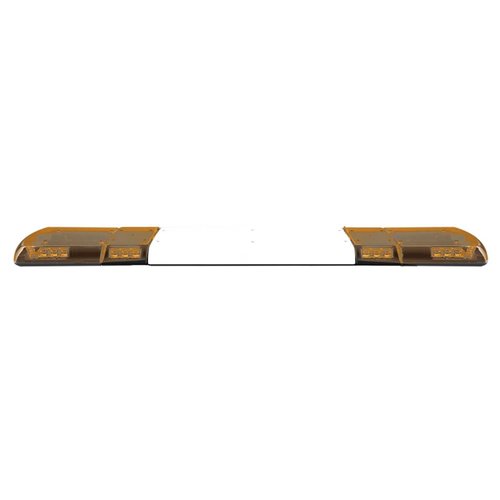 12 serie | LED R65 flitsbalk amber |  wit midden 1524mm