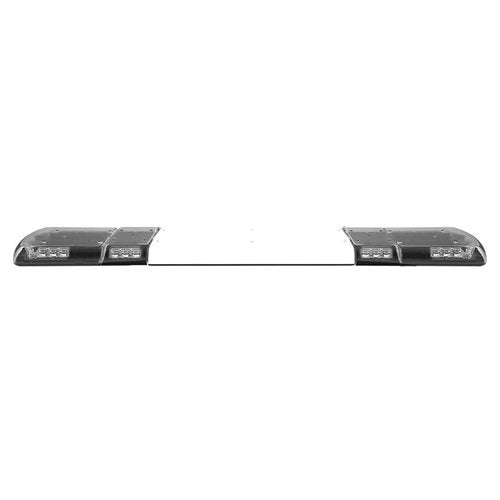 12 serie | LED R65 flitsbalk amber | (transparant,)wit midden 1828m