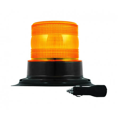 LED Zwaailamp amber  met magneet montage hoog