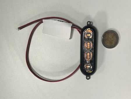 SoundOff Mpower 3"LED flitser amber schroef  