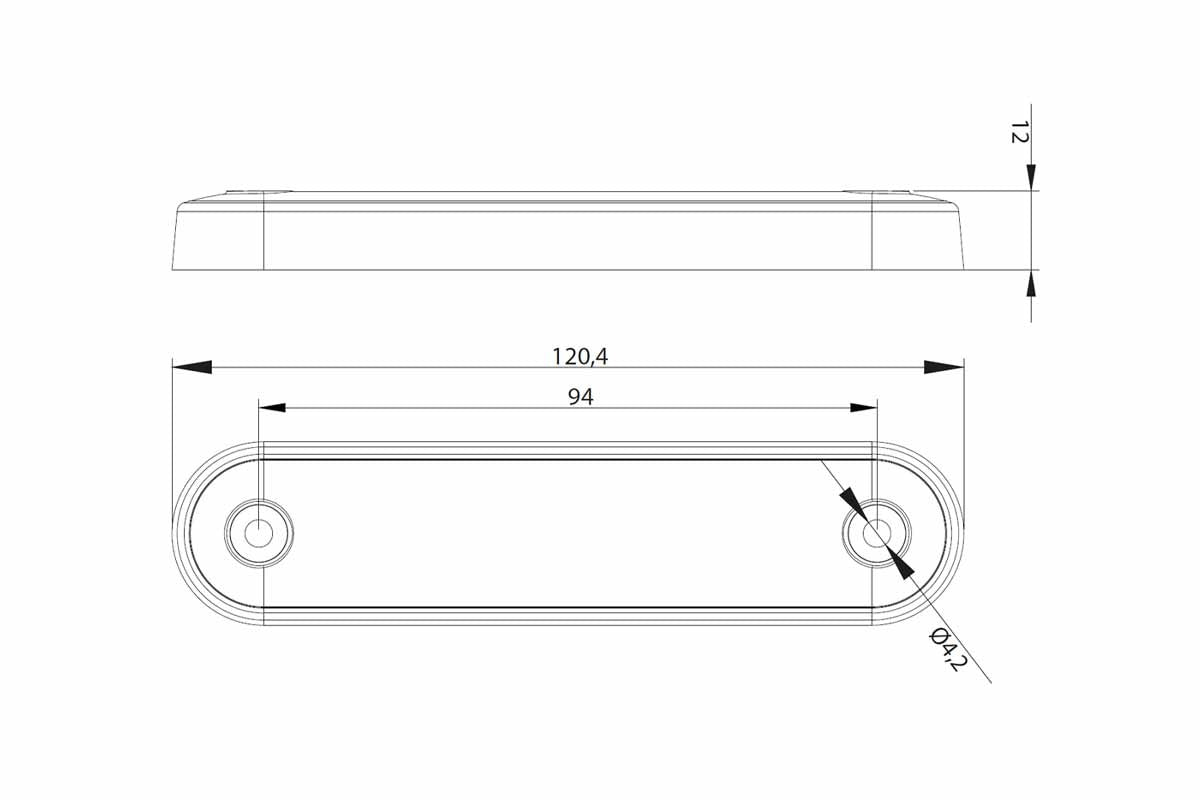 Markeerlicht Rood smoke 120mm