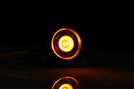 LED markeerlicht rond amber