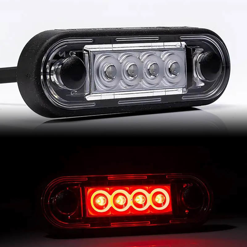 LED markeringslamp rood 