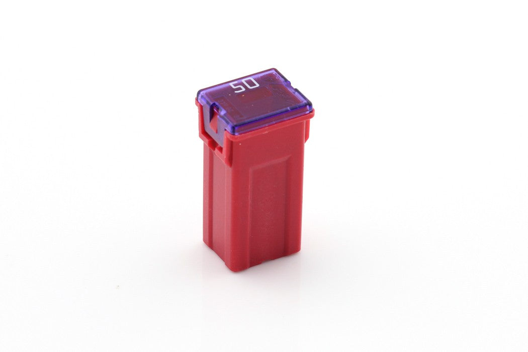 Jcase  Steekzekering Female 50A rood á 10 stuks