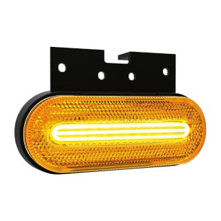 LED zijmarkering met knipperfunctiemet steun