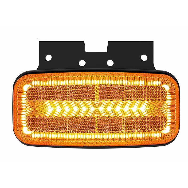 LED zijmarkering met knipperfunctiemet steun