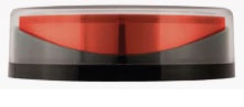 Led achterlicht unit Rond 125 x 40mm incl. ronde reflector maxilamp serie