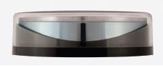 Led achteruitrijlamp unit Rond 125 x 40mm incl. ronde reflector maxilamp serie