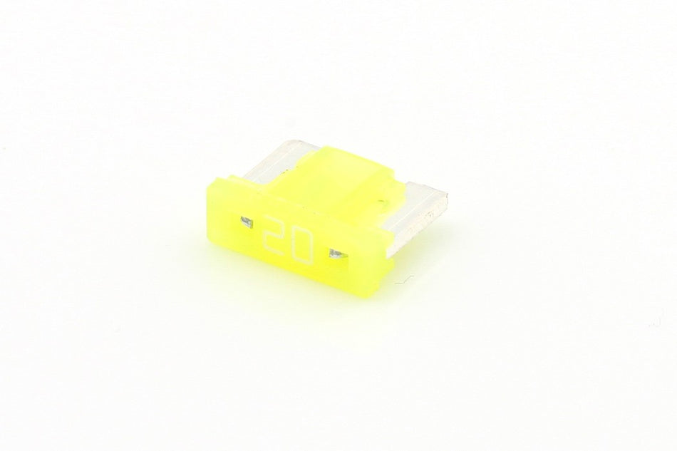 Micro Steekzekering 20A geel