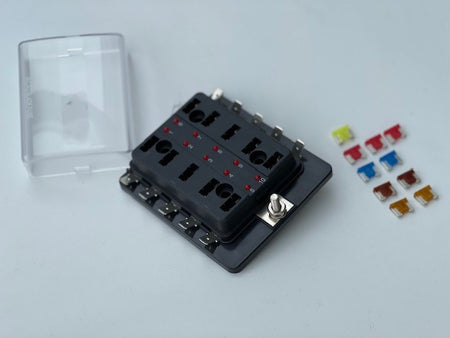 Zekeringenkast Micro zekeringen met LED 