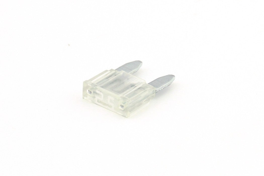 Steekzekering mini 25A transparant á 10 stuks