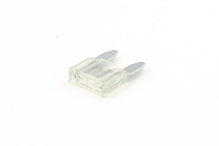 Steekzekering mini 25A transparant á 10 stuks
