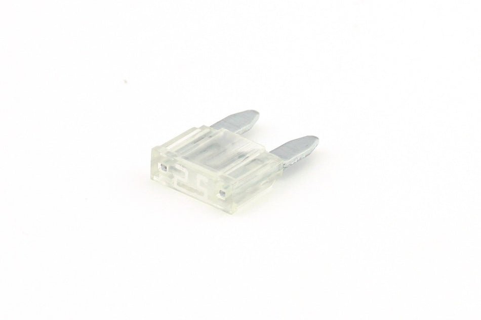 Steekzekering mini 25A transparant á 10 stuks