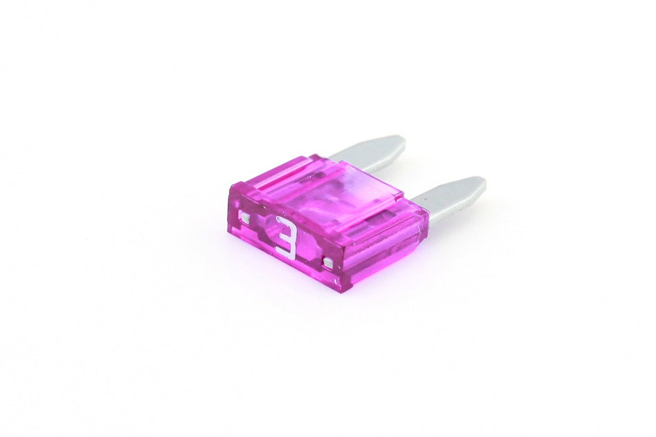 Steekzekering mini 3A paars