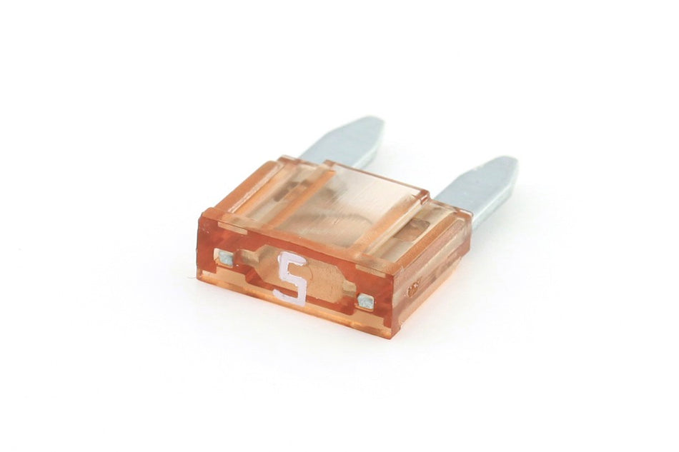 Steekzekering mini 5A bruin á 50 stuks