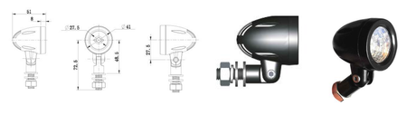 Mini LED Werklamp 500Lm