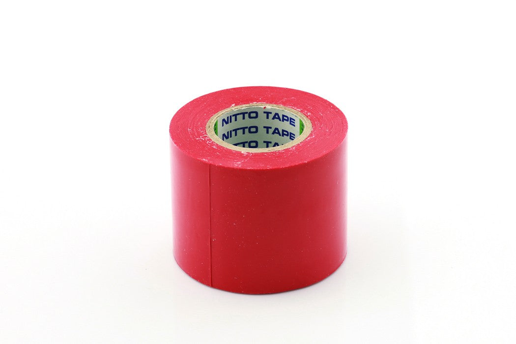 Tape 50mm x 10m rood á 4 stuks 