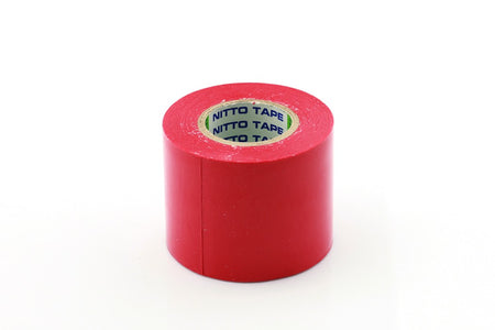 Tape 50mm x 10m rood á 4 stuks 