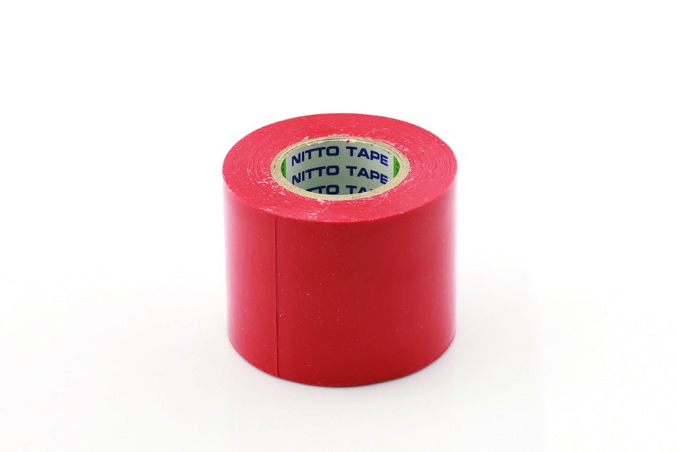 Tape 50mm x 10m rood á 4 stuks 