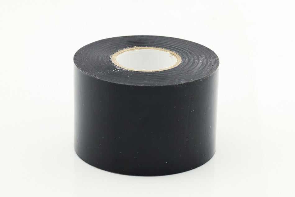 Tape PVC isolatie met lijmlaag 50mm x 25m zwart