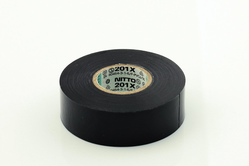 Tape PVC isolatie met lijmlaag 19mm x 25m zwart á 10 stuks