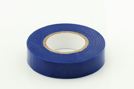 Tape PVC isolatie met lijmlaag 15mm x 10m blauw á 10 stuks