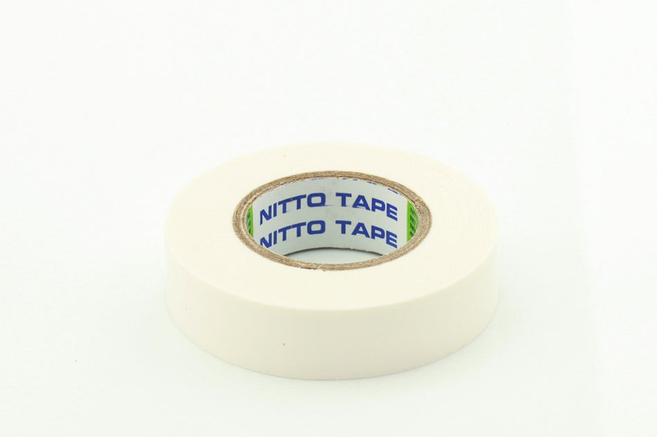Tape PVC isolatie met lijmlaag 19mm x 25m wit a 10 stuks