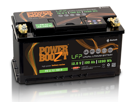 Powerboozt 100Ah LiFePo4 Accu