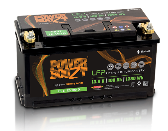 Powerboozt 100Ah LiFePo4 Accu