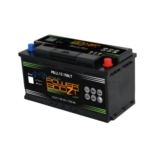 Powerboozt 150Ah LiFePo4 Accu Din maat verwarmt
