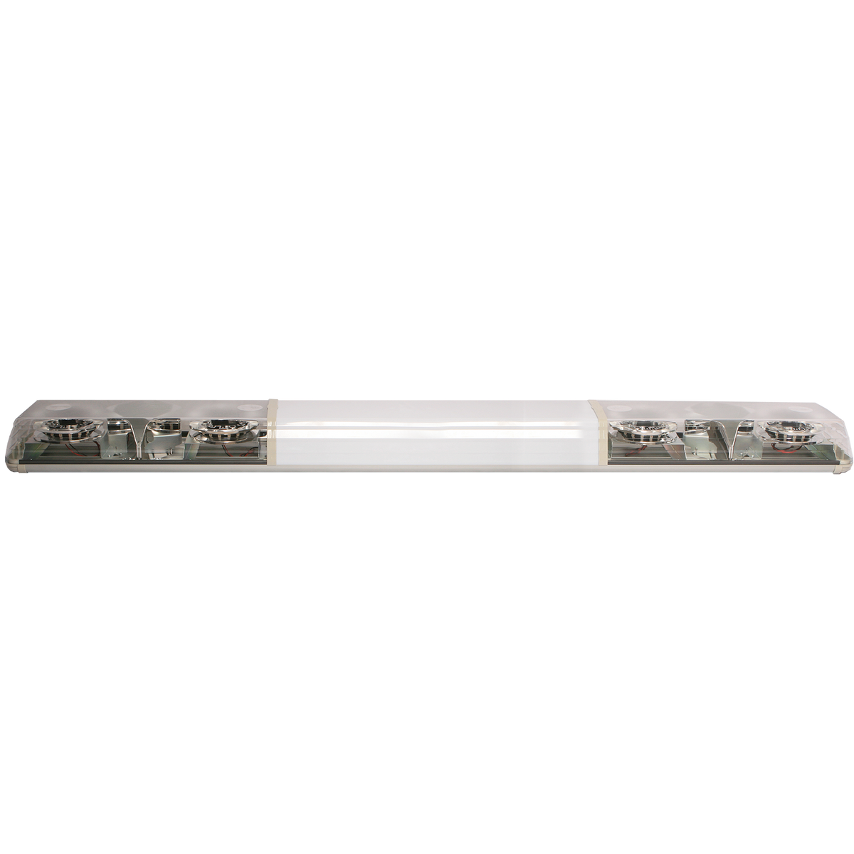 60 serie | R65 LED flitsbalk amber | 24v | 4 LED | 1829mm