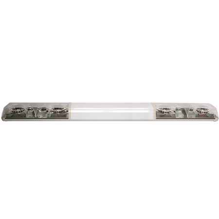 60 serie | R65 LED flitsbalk amber | 24v | 4 LED | 1829mm