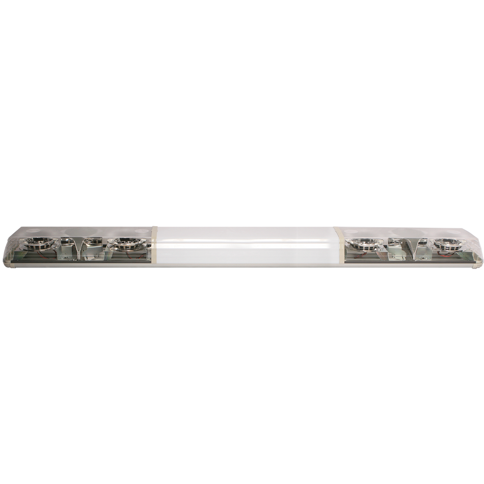 60 serie | R65 LED flitsbalk amber | 24v | 4 LED | 1829mm