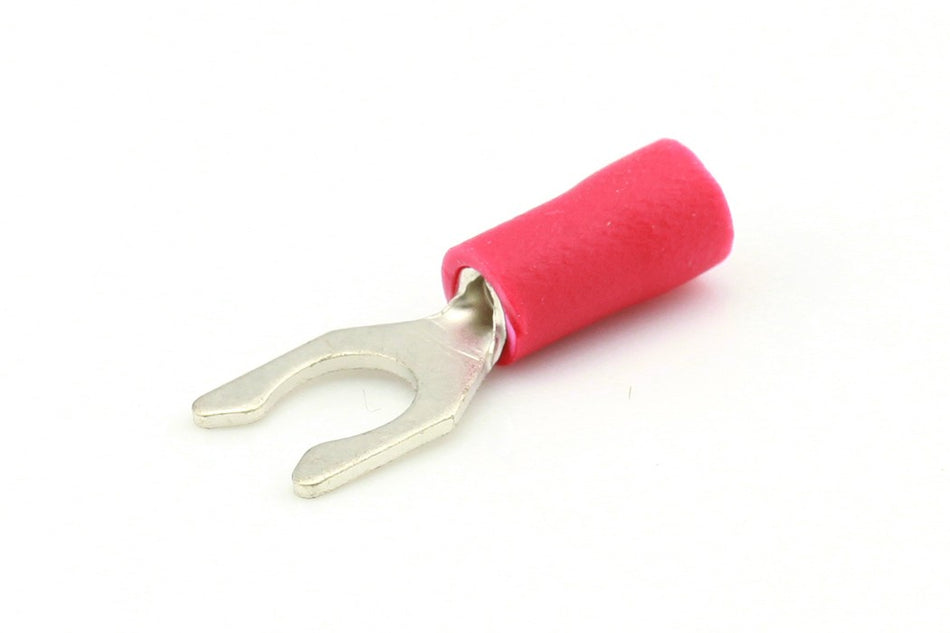 Kabelschoen rood Klemvorkkabelschoen Ø 5.3mm á 100 stuks