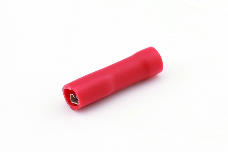 Kabelschoen rood Vlakstekerhuls 2.8x0.5mm Iso. á 100 stuks