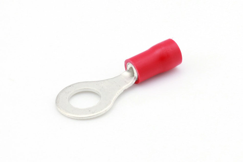Kabelschoen rood Ring Ø 6.4mm á 10 stuks