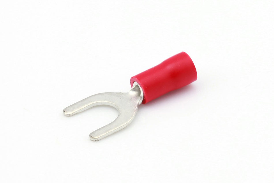 Kabelschoen rood Vorkkabelschoen Ø 6.4mm á 10 stuks