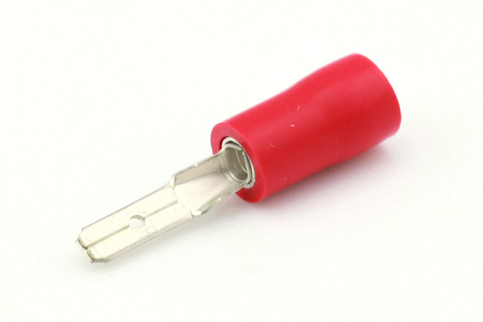 Kabelschoen rood Vlaksteker 2.8mm á 100 stuks