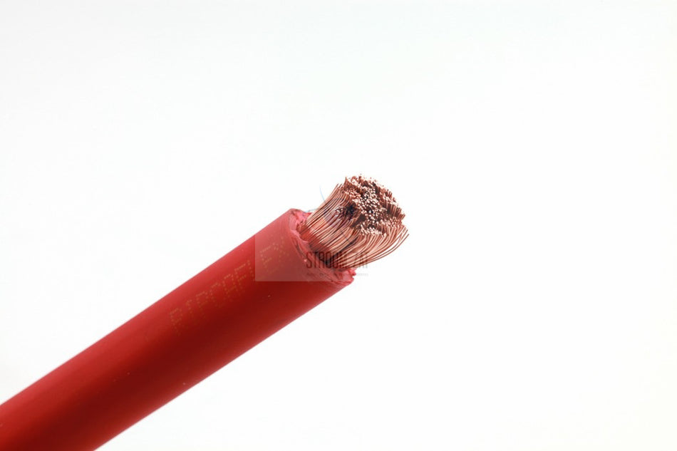 Accu kabel 70mm² soepel rood