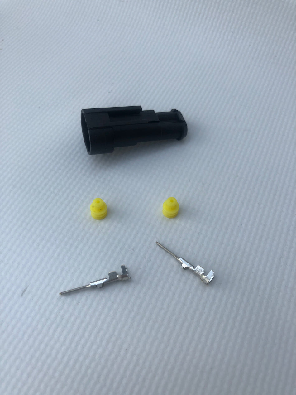 Superseal 2p female stekkker 