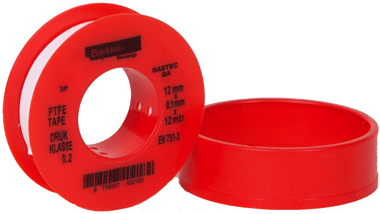 Tape Teflon isolatie 12mm x 12m wit