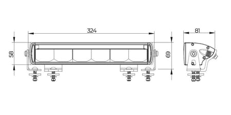 LED BAR verstraler Skytrack 1  5700lm 