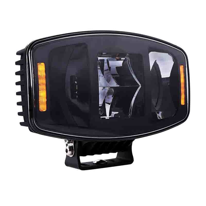 LED verstraler 10000 lumen zwart 