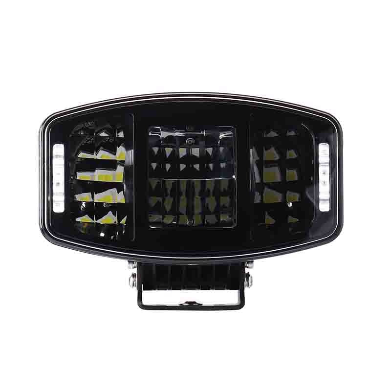LED verstraler 10000 lumen zwart 