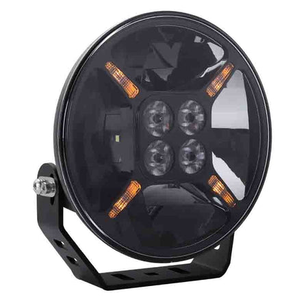 LED verstraler 12000LM rond Black 