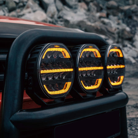 LED verstraler OZZ Zwart