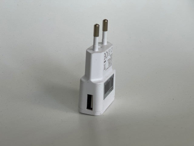 USB lader 230V  Wit 