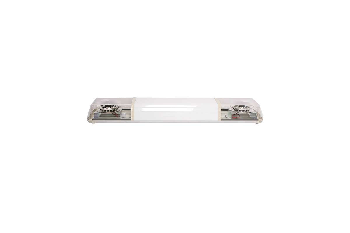 60 serie | R65 LED flitsbalk amber | 12v/24v | , 2 LED | 1000mm