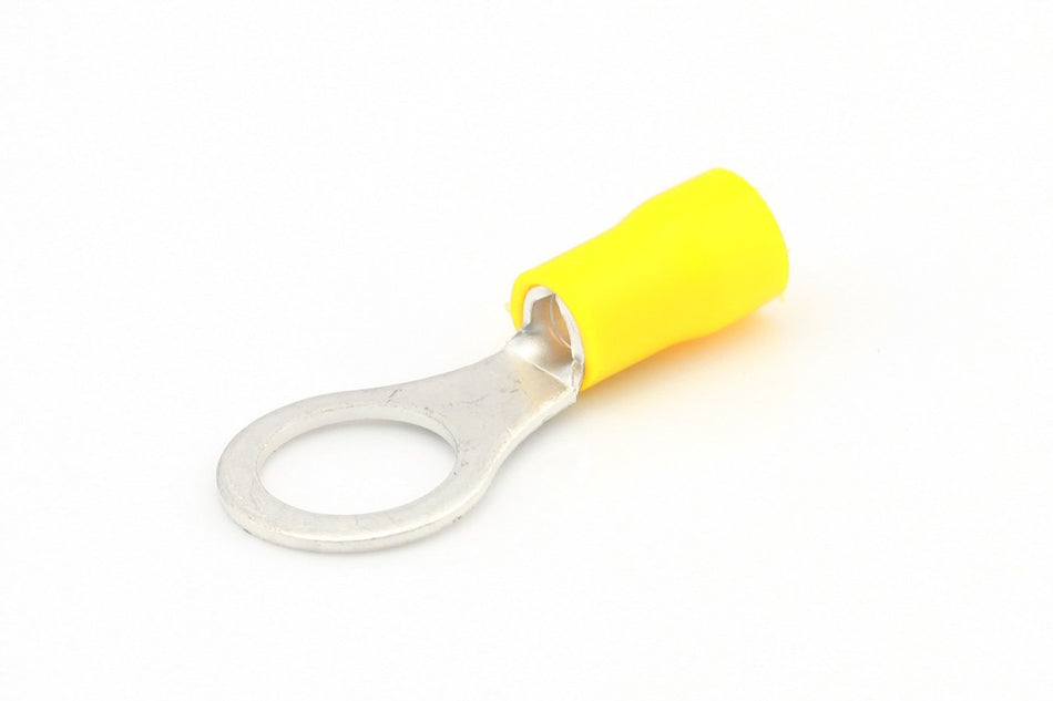 Kabelschoen geel Ringkabelschoen Ø 10.5mm á 10 stuks