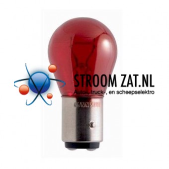 Gloeilamp 21/5W Rood 